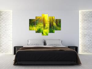 Tablou - Trezirea de primăvară a pădurii (150x105 cm)