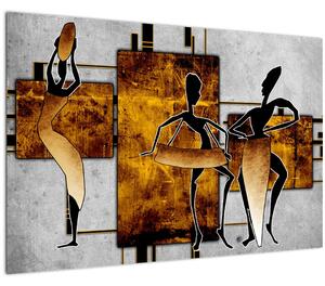 Tablou - Motiv cultura africană (90x60 cm)