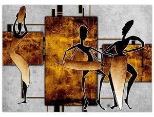 Tablou - Motiv cultura africană (70x50 cm)