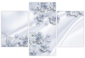 Tablou - Design flori (90x60 cm)