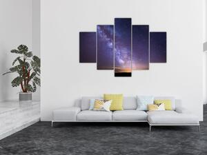 Tablou Cu privire la univers (150x105 cm)