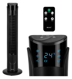 Ventilator tip coloană – silențios, puternic, cu telecomandă | 45 W, oscilație, temporizator