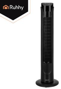 Ventilator tip coloană – silențios, puternic, cu telecomandă | 45 W, oscilație, temporizator