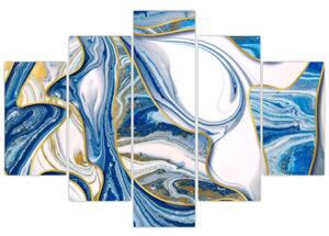 Tablou - Valuri de marmură (150x105 cm)