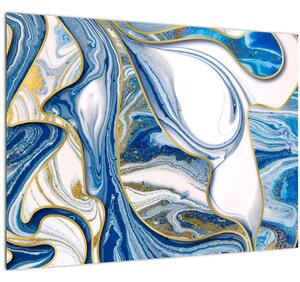Tablou - Valuri de marmură (70x50 cm)