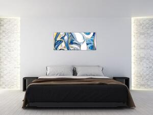 Tablou - Valuri de marmură (120x50 cm)