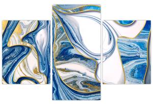 Tablou - Valuri de marmură (90x60 cm)