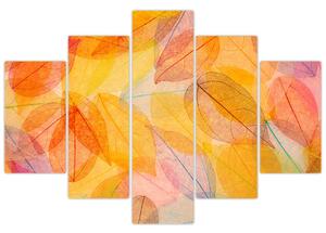 Tablou - Fundal frunze de toamnă (150x105 cm)