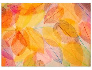 Tablou - Fundal frunze de toamnă (70x50 cm)