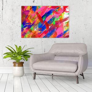 Tablou - Abstract colorat (90x60 cm)