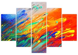Tablou - Abstract colorat (150x105 cm)