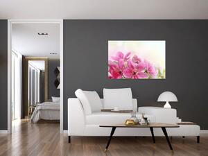 Tablou - Flori roz (90x60 cm)