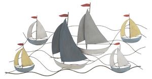 Deco perete Barcute Sea 114,5X3,5X62,50 cm
