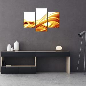 Tablou - Abstrac galben (90x60 cm)