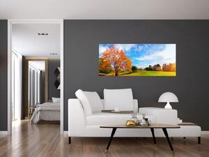 Tablou - Peisaj de toamnă (120x50 cm)