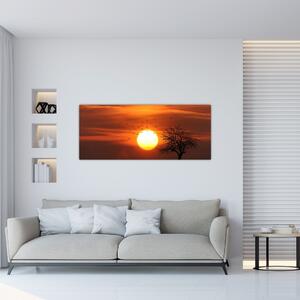 Tablou - Apus de soare (120x50 cm)