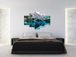 Tablou - Lac în Alpi (150x105 cm)