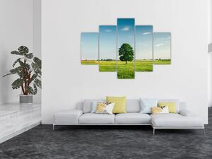 Tablu - Copac în luncă (150x105 cm)