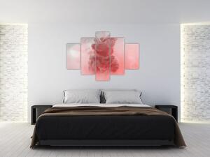 Tablou - Fum roșu (150x105 cm)
