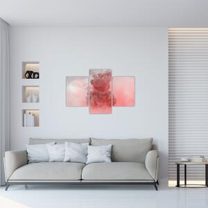 Tablou - Fum roșu (90x60 cm)