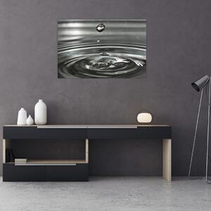 Tablou - Picături de apă (90x60 cm)