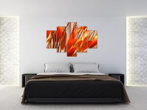 Tablou - Frunze înflorite (150x105 cm)