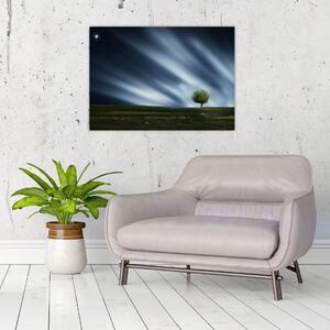 Tablou -Aurora boreală (70x50 cm)