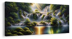 Tablou cascade sclipitoare