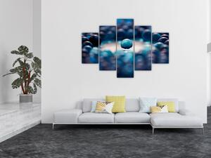 Tablou - Bile albastre (150x105 cm)