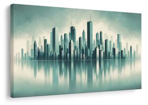 Tablou panoramă oraș modern
