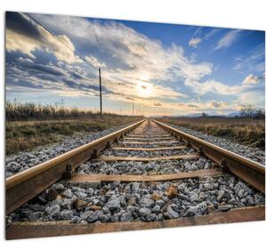 Tablou - Cale ferată (70x50 cm)