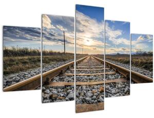 Tablou - Cale ferată (150x105 cm)