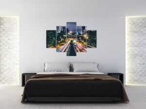 Tablou - Oraș de noapte (150x105 cm)
