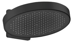 Oltens Regna cap de duș 32x32 cm rotund negru mat 37009300
