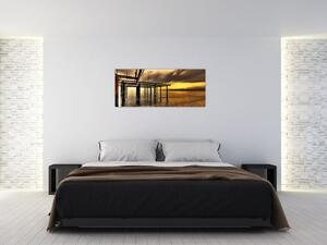 Tablou - Arhitectura la mal (120x50 cm)