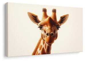 Tablou portret animal girafă