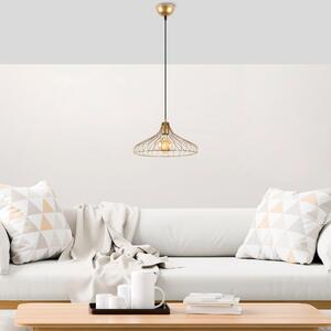 Lustra DEPAY Chandelier, Auriu, 36x36x120 cm