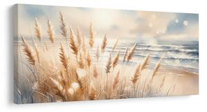 Tablou iarbă de pampas la mare