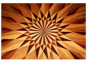Tablou - Colaj din lemn (90x60 cm)