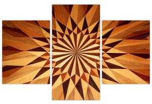 Tablou - Colaj din lemn (90x60 cm)