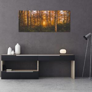 Tablou - Pădurea toamna (120x50 cm)