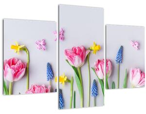 Tablou - Flori de primăvară (90x60 cm)