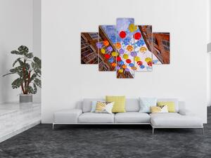 Tablou - Umbrele colorate (150x105 cm)