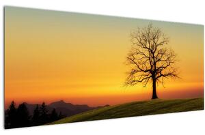 Tablou - Copacul în câmp (120x50 cm)