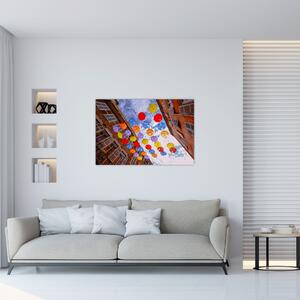 Tablou - Umbrele colorate (90x60 cm)