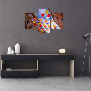 Tablou - Umbrele colorate (90x60 cm)
