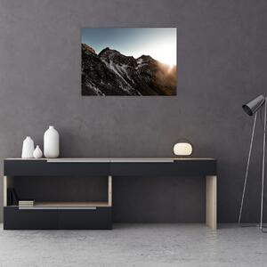 Tablou - Lanț de munți stâncos (70x50 cm)