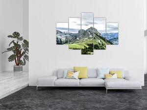 Tablou - Crestele munților (150x105 cm)