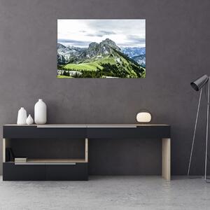 Tablou - Crestele munților (90x60 cm)
