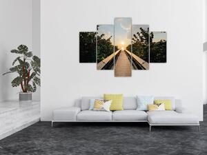 Tablou - drum spre soare (150x105 cm)